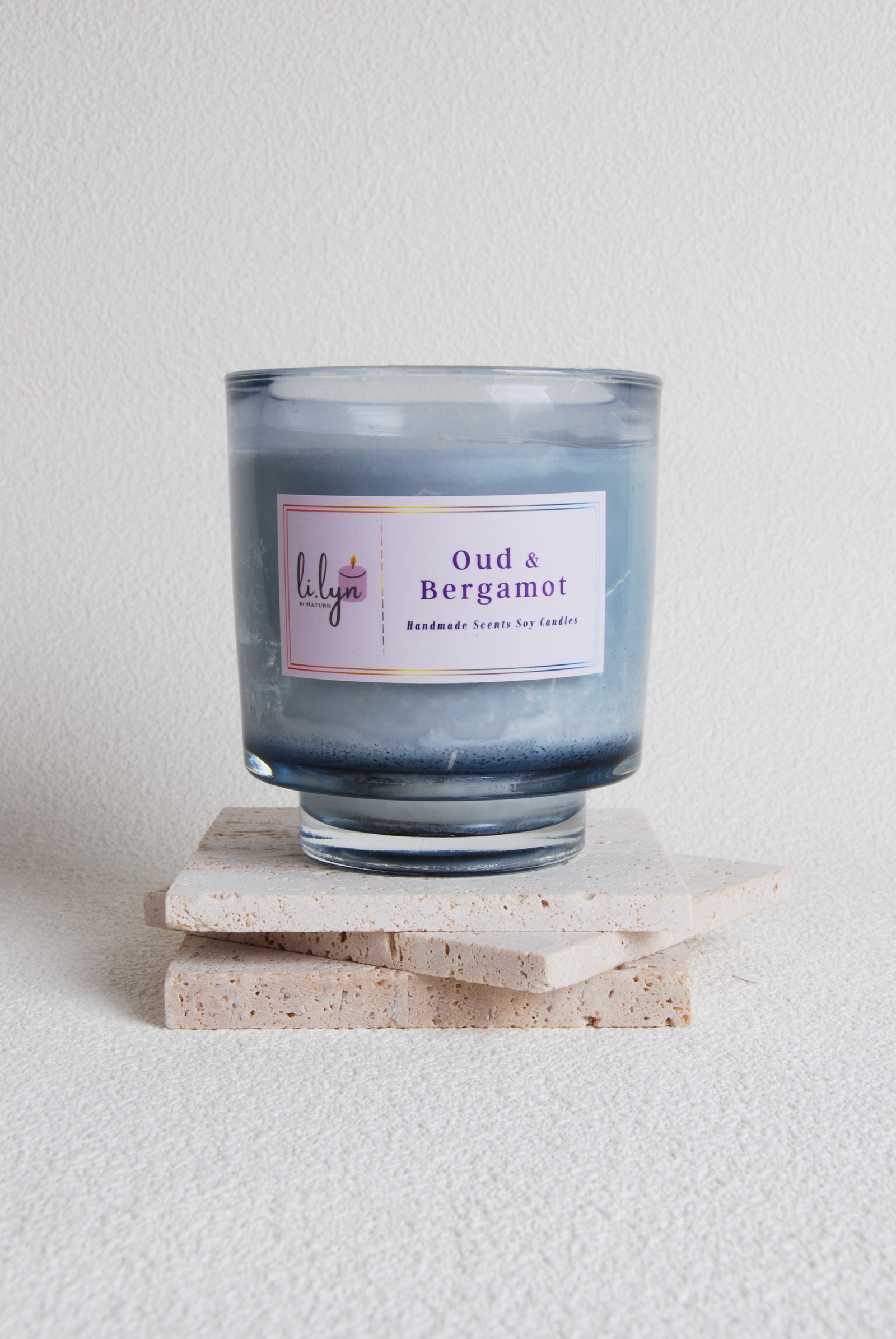 Oud & Bergamot Candle - Naturh