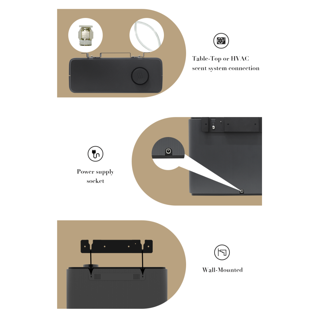 OV-10 Waterless Scenting Wi-Fi + Bluetooth App