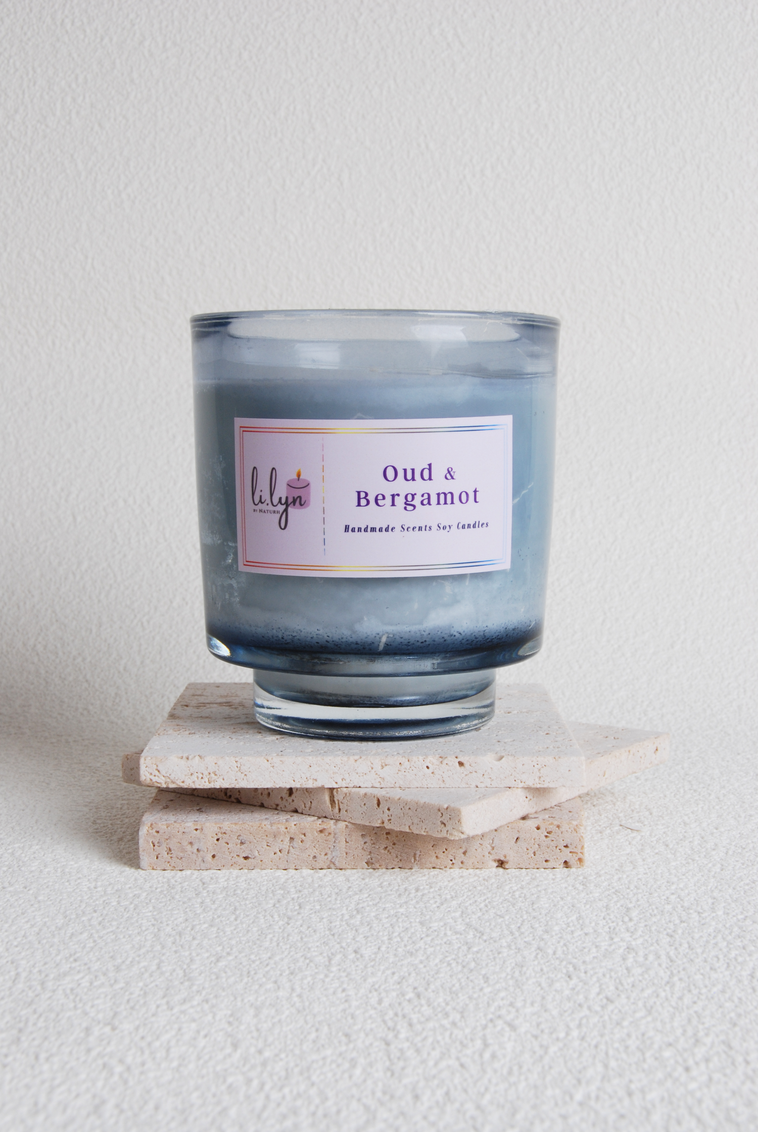 Oud &amp; Bergamot Candle - Naturh