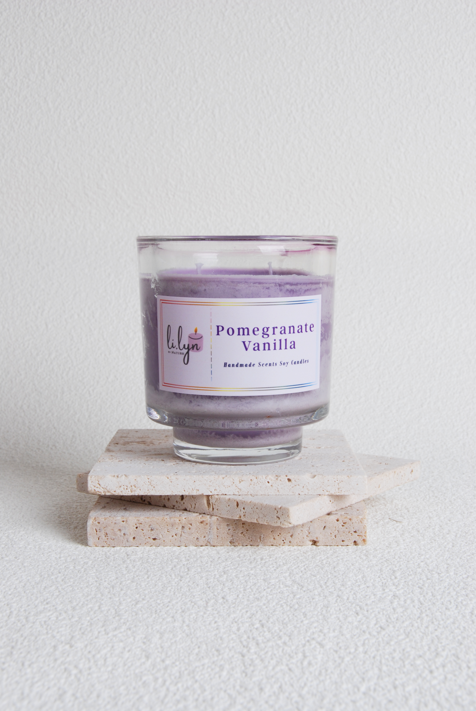 Pomegranate Vanilla Candle - Naturh