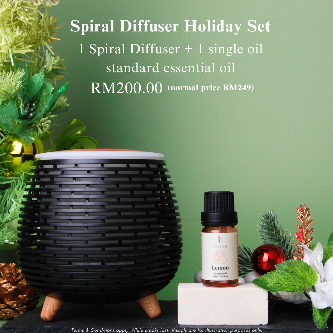 Spiral Diffuser Holiday Set