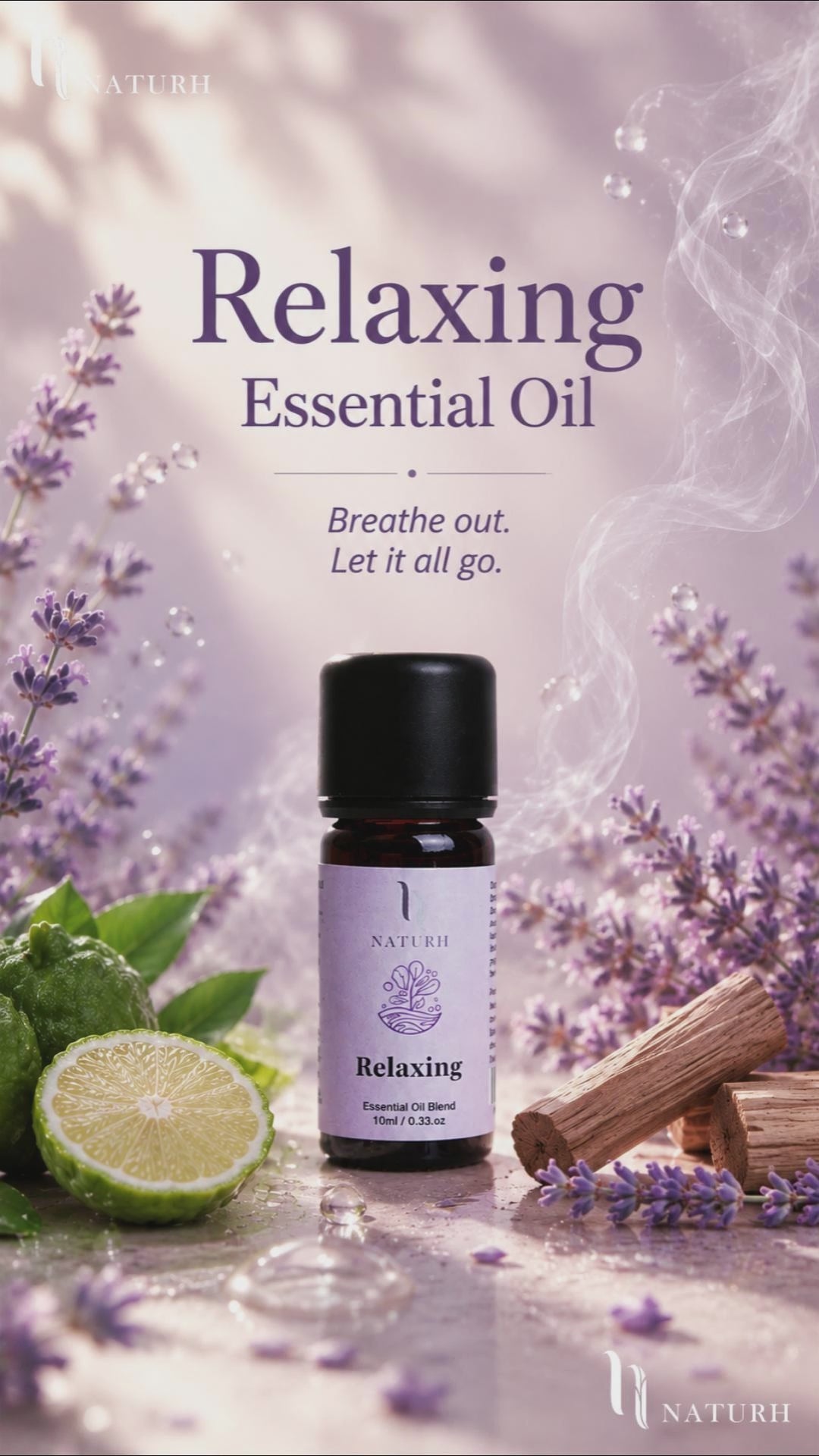 Premium Relaxing EO for Calming Soothing &amp; Grounding  10ml
